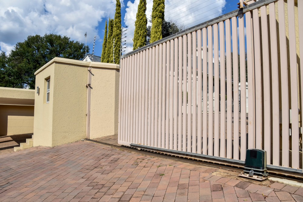 commercial security entrance gates