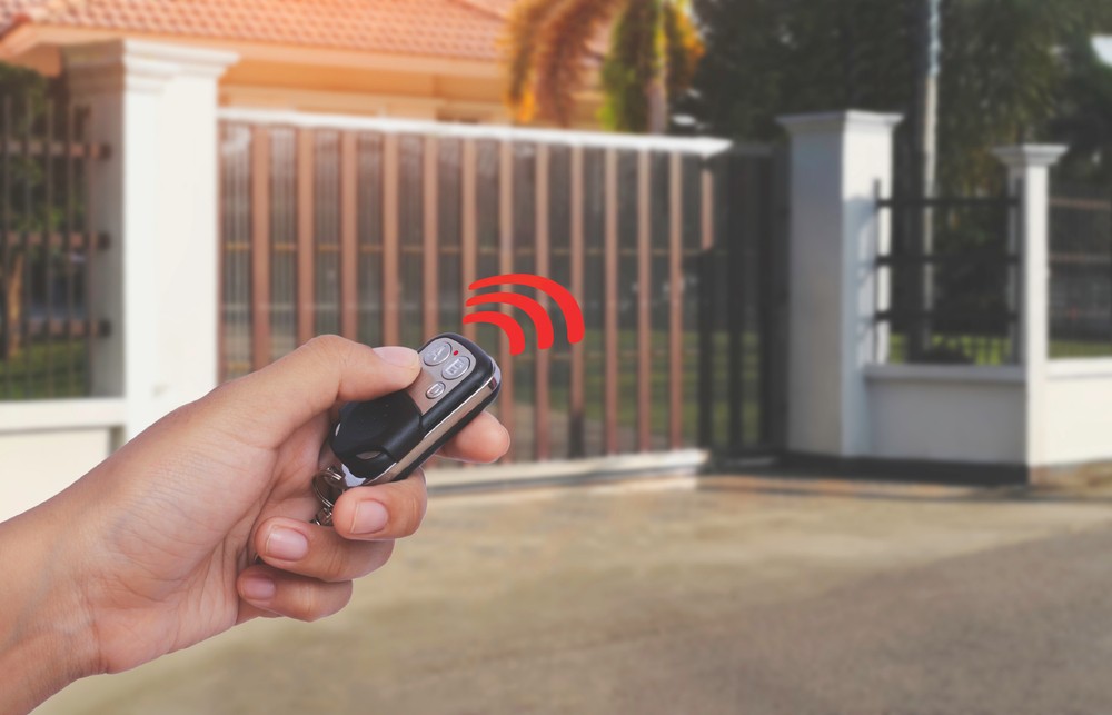 home security gates driveway